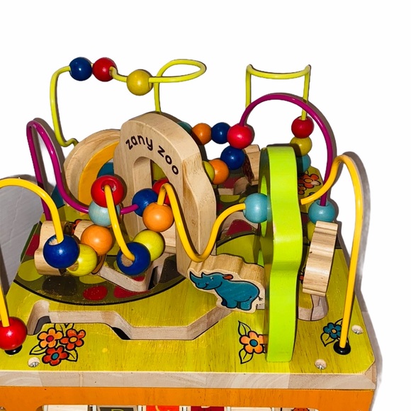 Zany Zoo  Wooden Activity Cube by B. Toys - Picture 5 of 16
